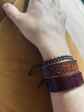 BALI Bracelet - Snake Cognac - €25,00