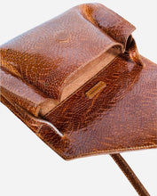 BELIZE SNAKE COGNAC SMALL - €455 - COMMORI